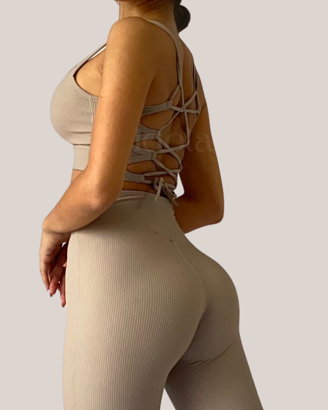 Set Flare Khaki