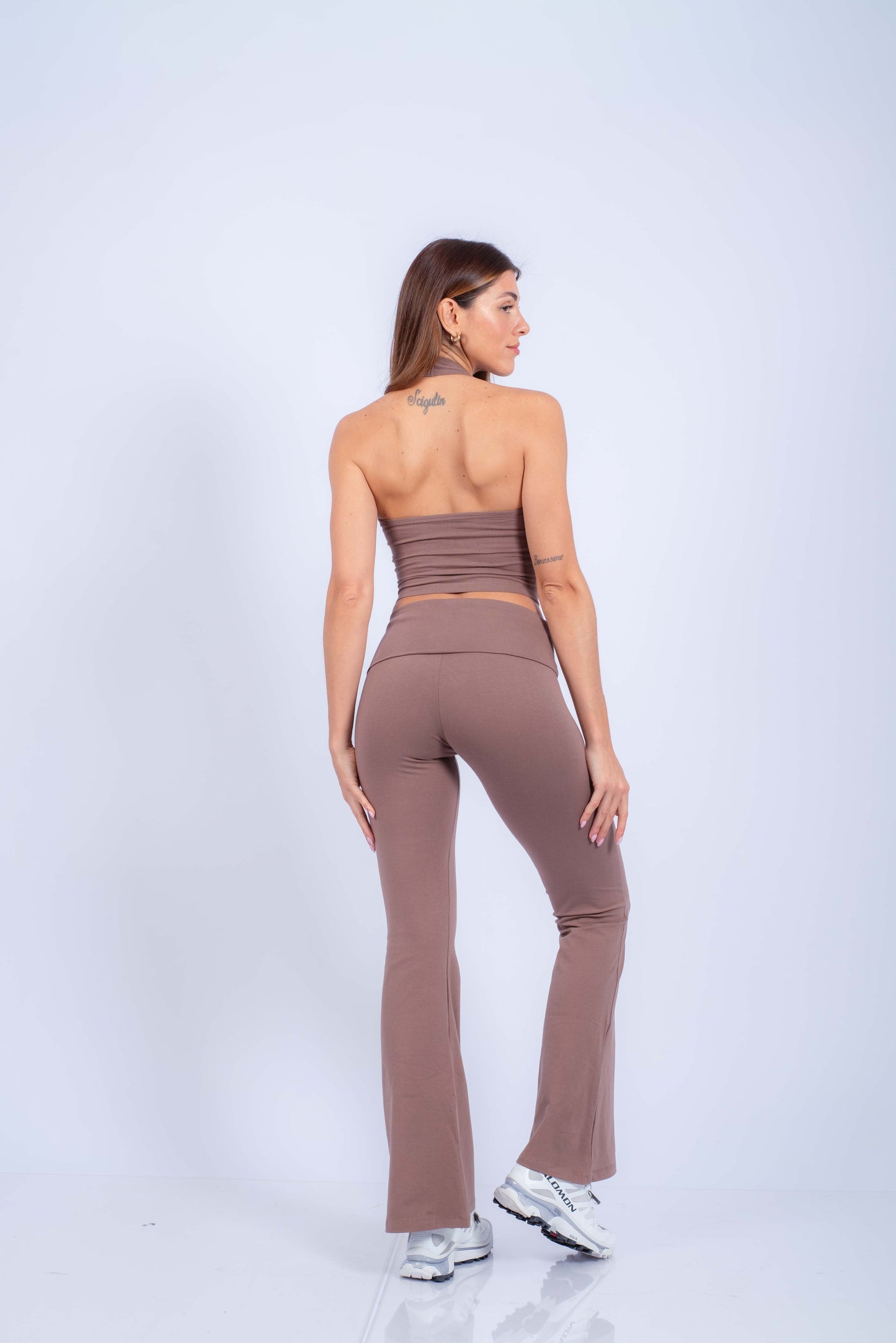 Flare Pants Comfyluxe Mocha