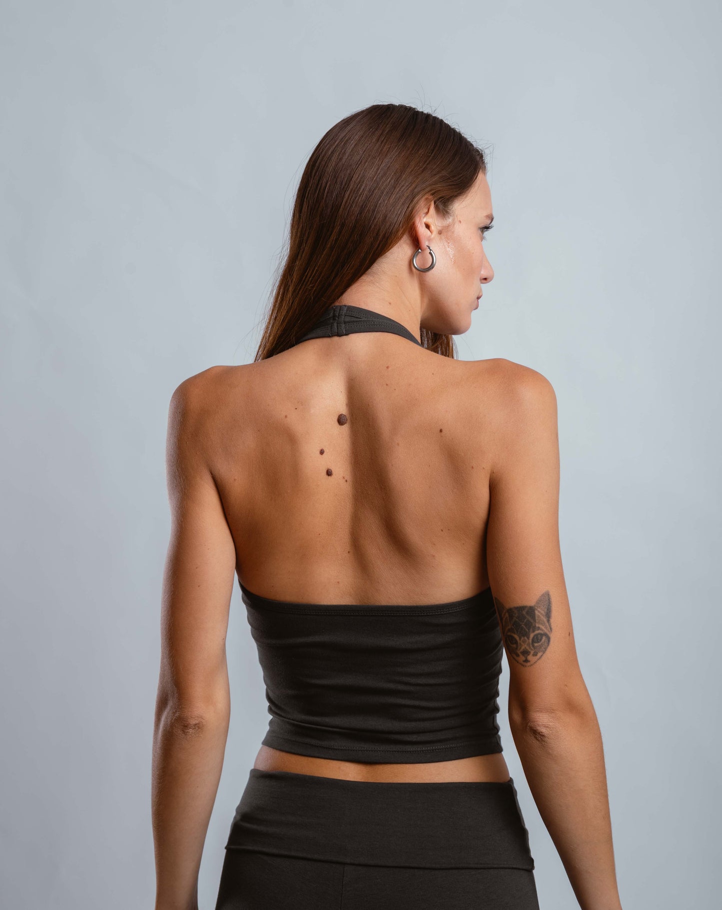 Halter Top Comfyluxe Dark Grey