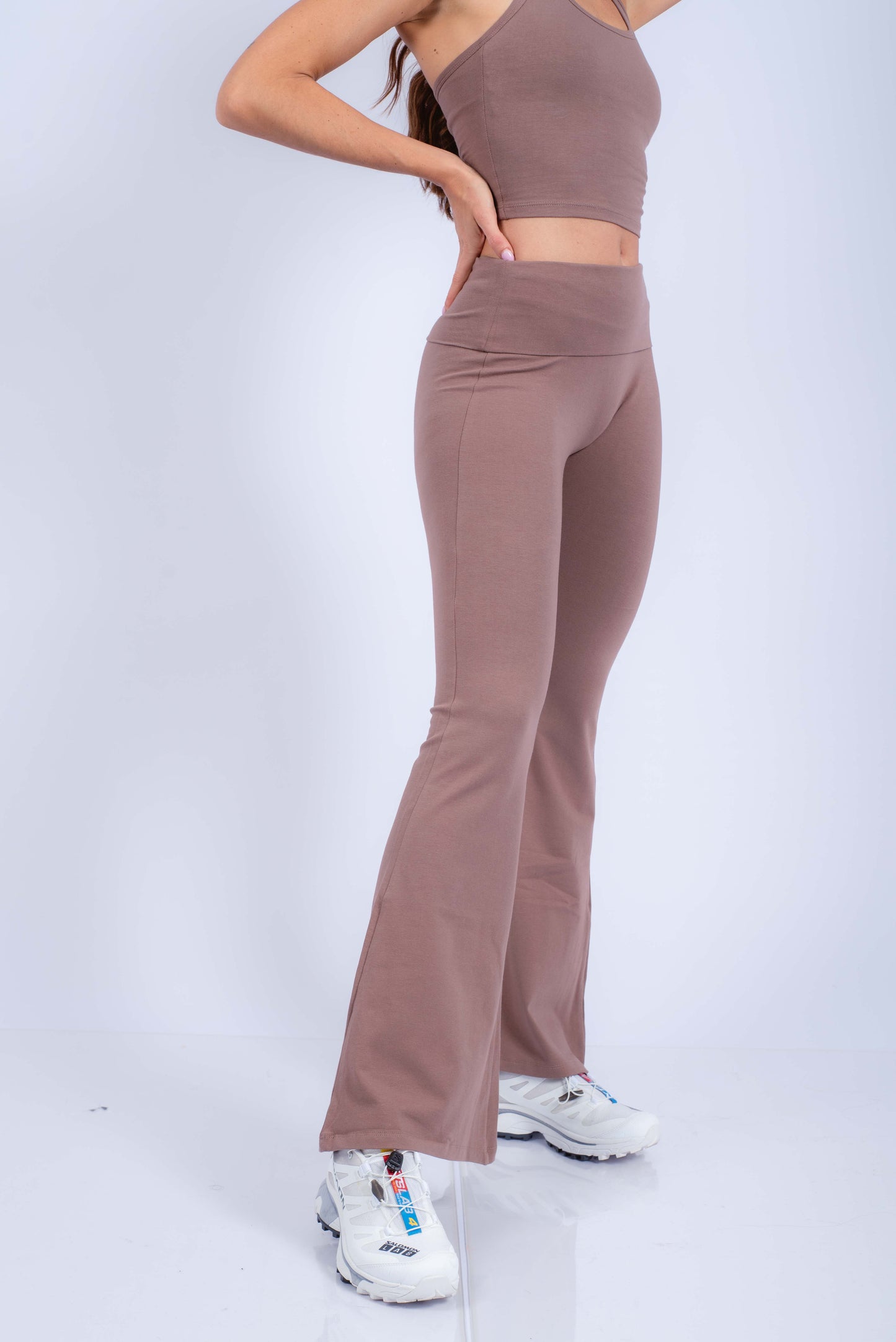 Flare Pants Comfyluxe Mocha