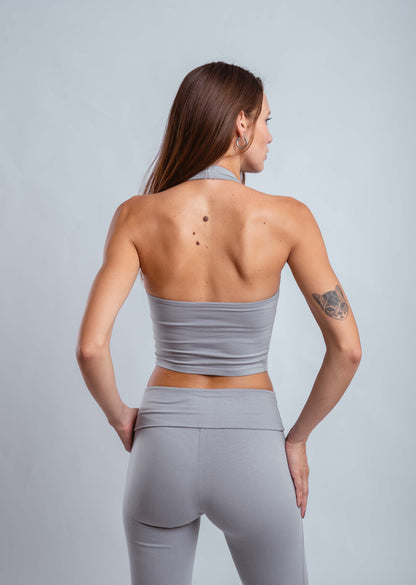 Halter Top Comfyluxe Silver