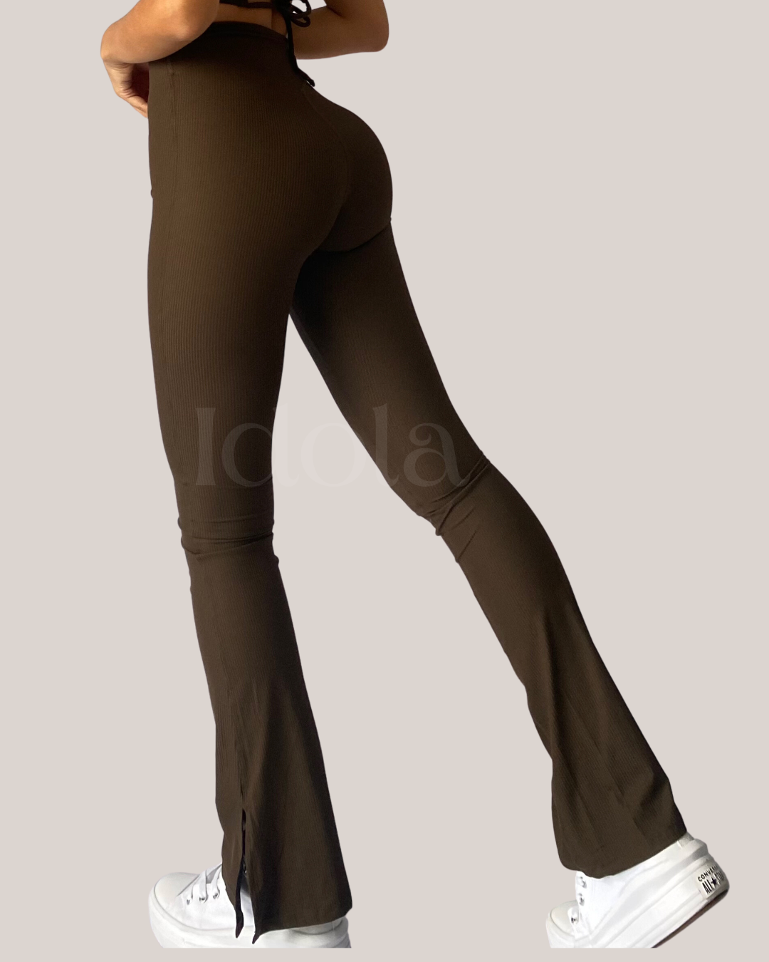 Flare Pants Marrón