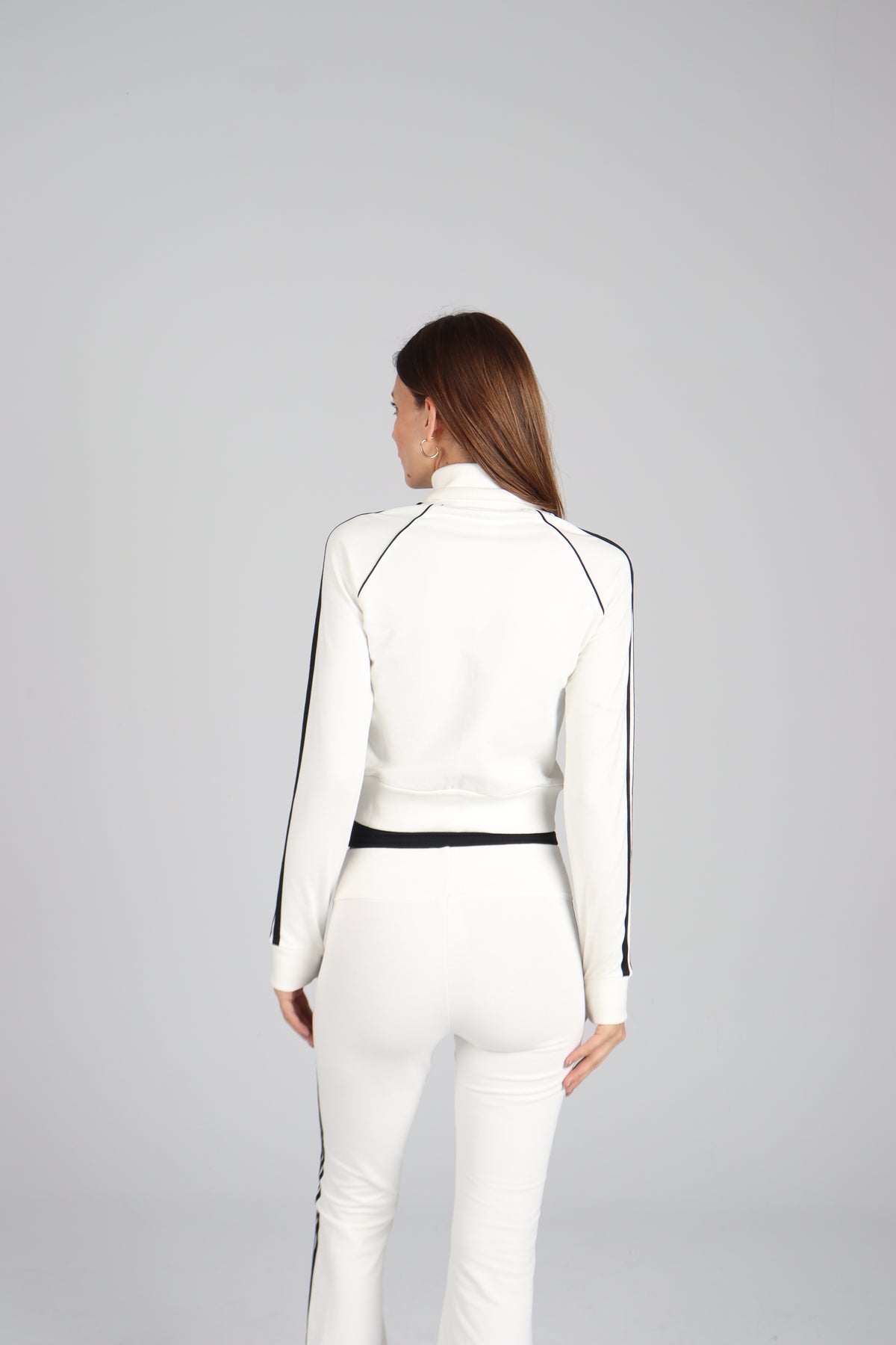 REWIND JACKET VANILLA BLACK