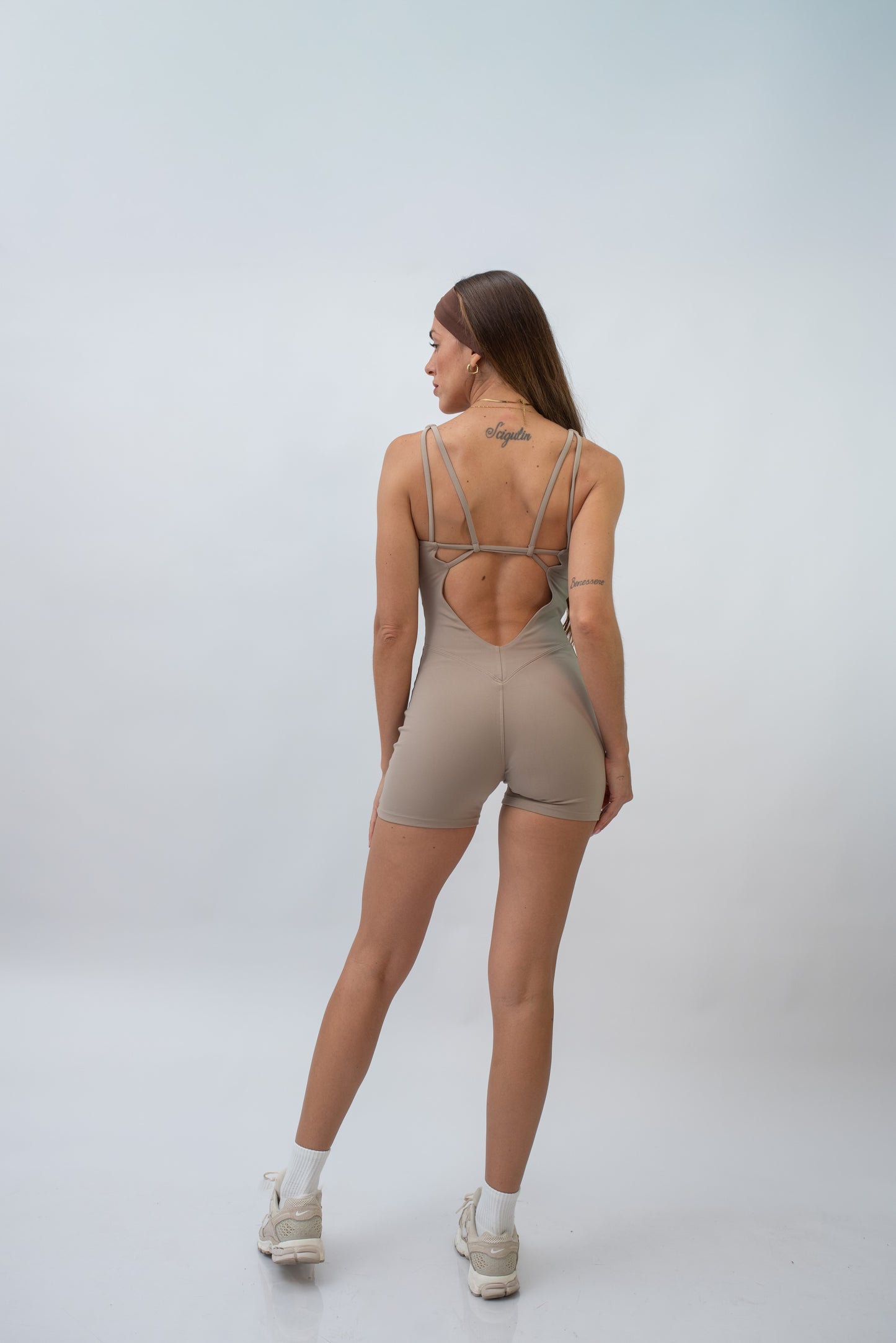 Aura Jumpsuit Sand