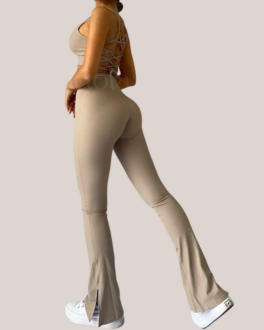 Set Flare Khaki