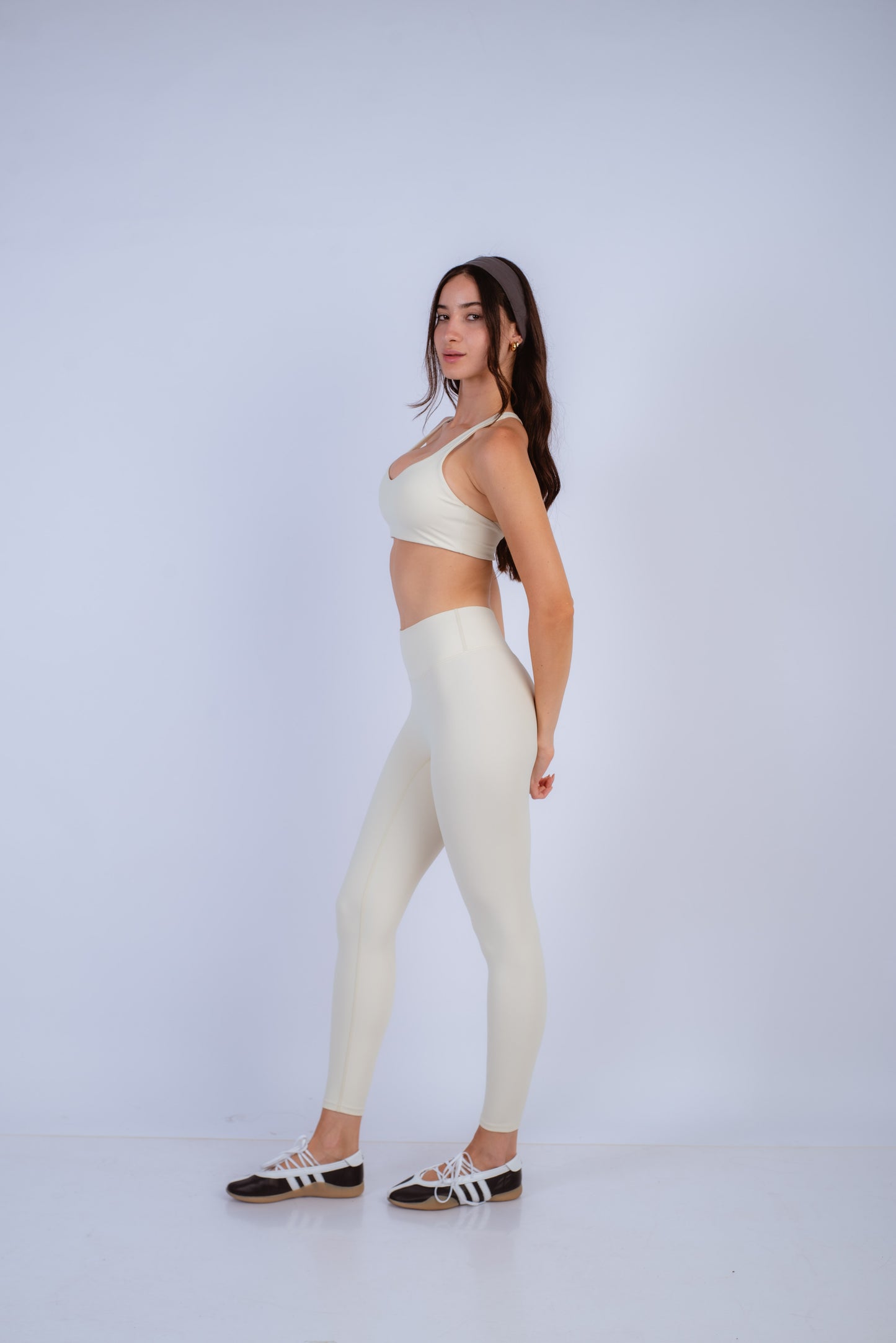 Ultimate Sculpt Leggings Cool Ivory