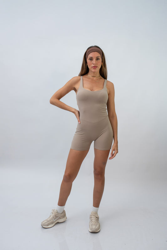 Aura Jumpsuit Sand