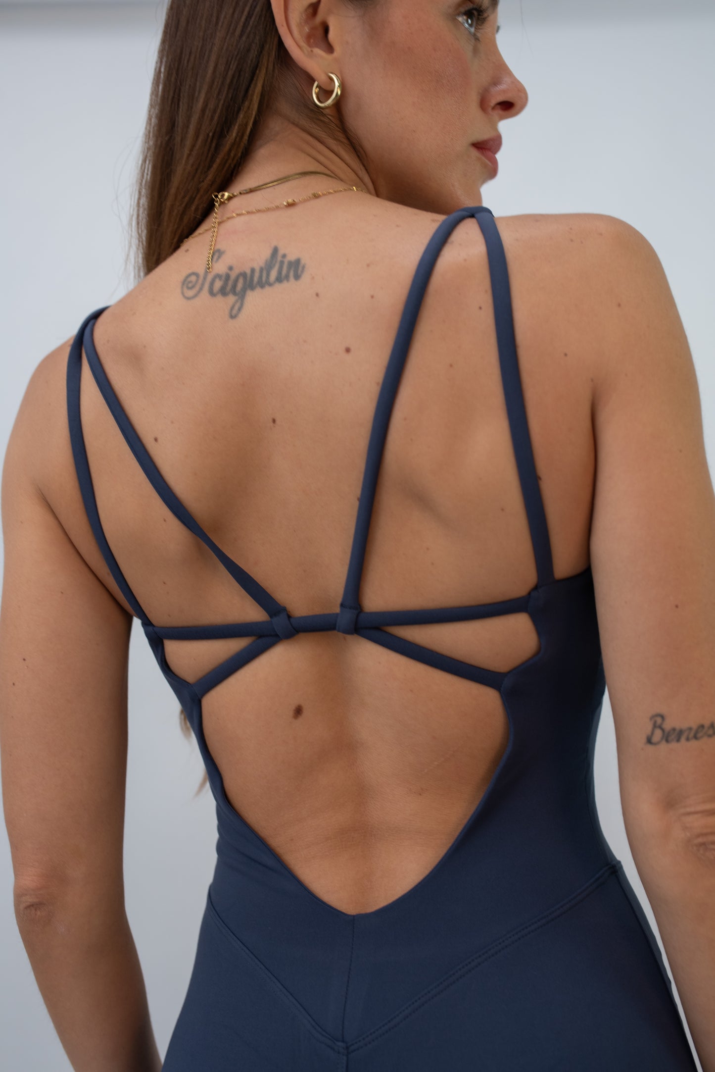 Aura Jumpsuit Midnight Blue