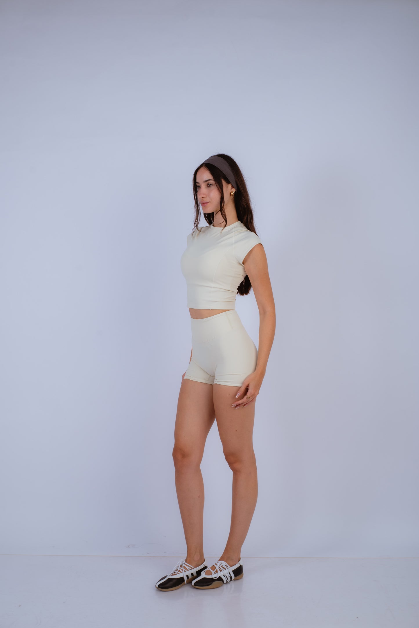 Ultimate Sculpt Shorts Cool Ivory