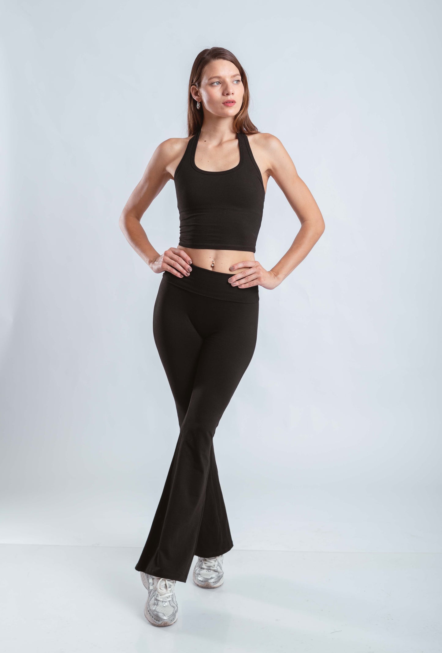 Halter Top Comfyluxe Negro