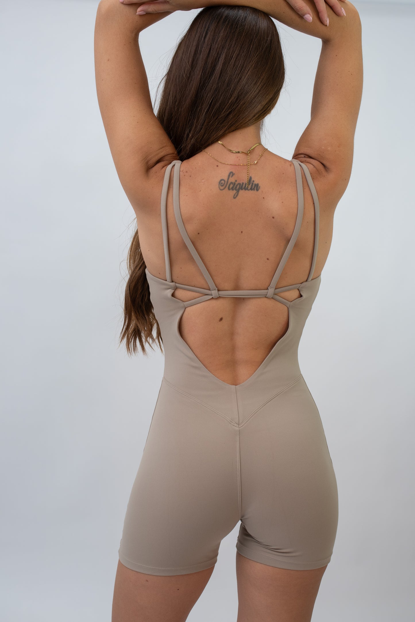 Aura Jumpsuit Sand