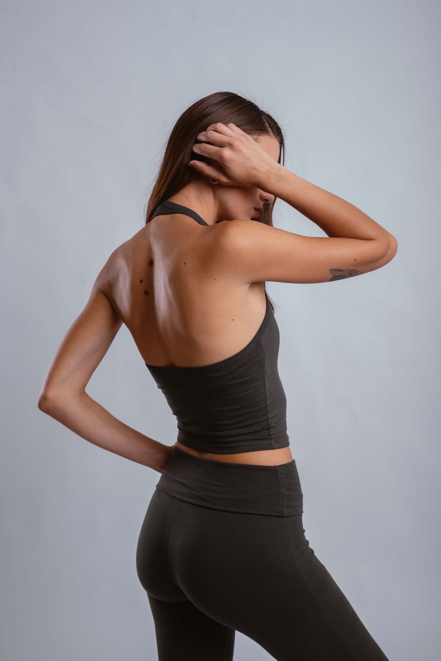 Halter Top Comfyluxe Dark Grey