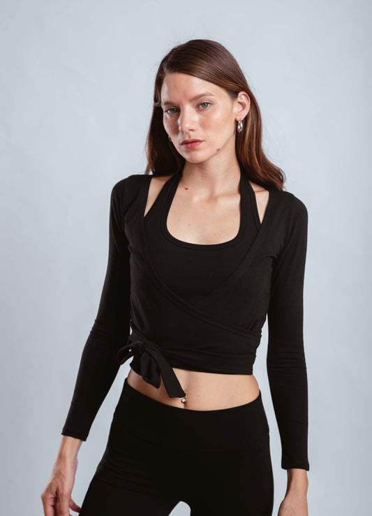 Wrap Bolero Comfyluxe Negro