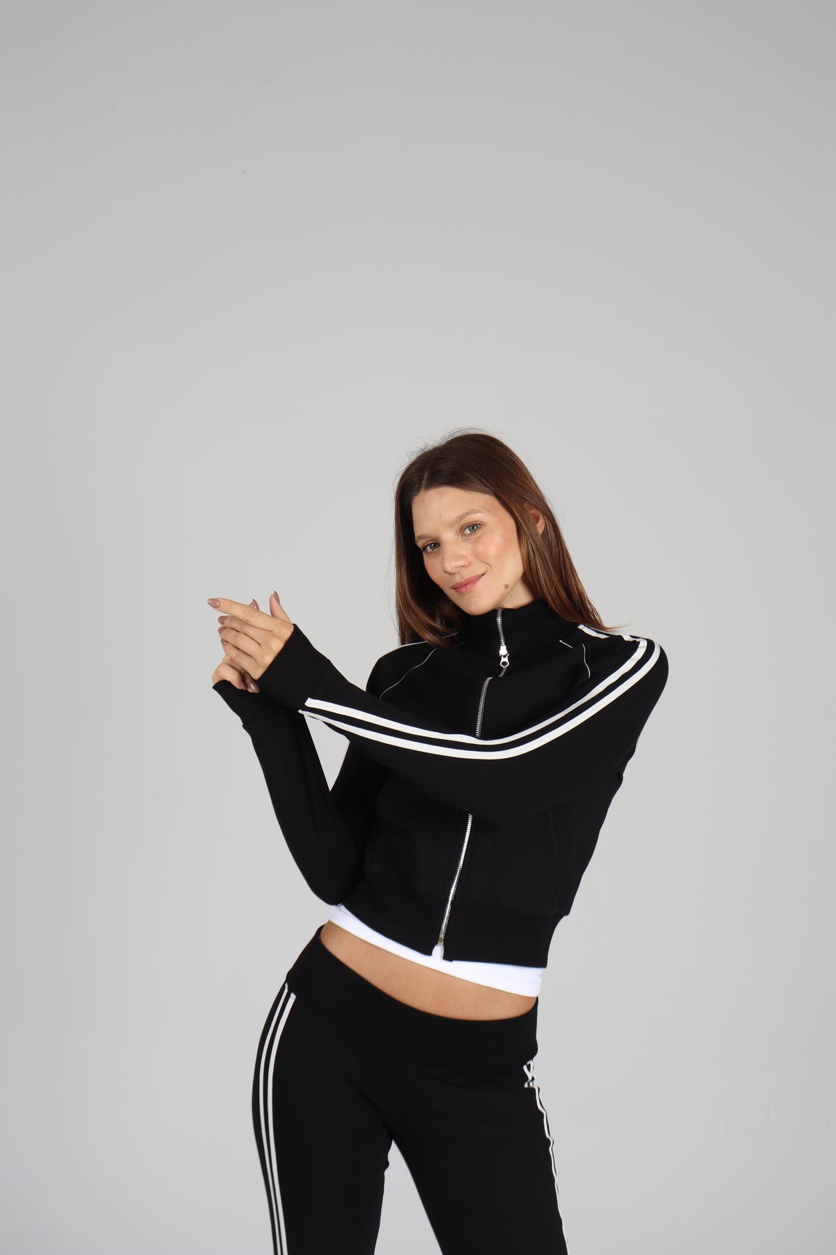 REWIND JACKET BLACK & WHITE