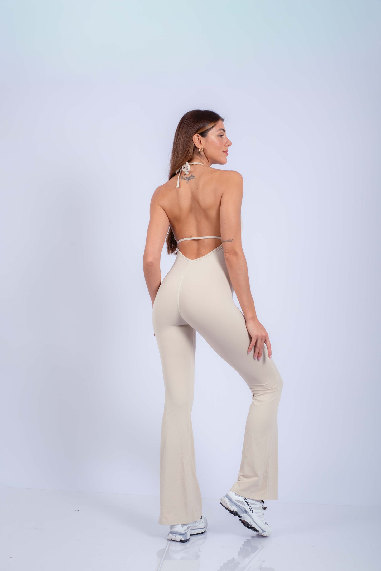 Enterizo Flow Beige